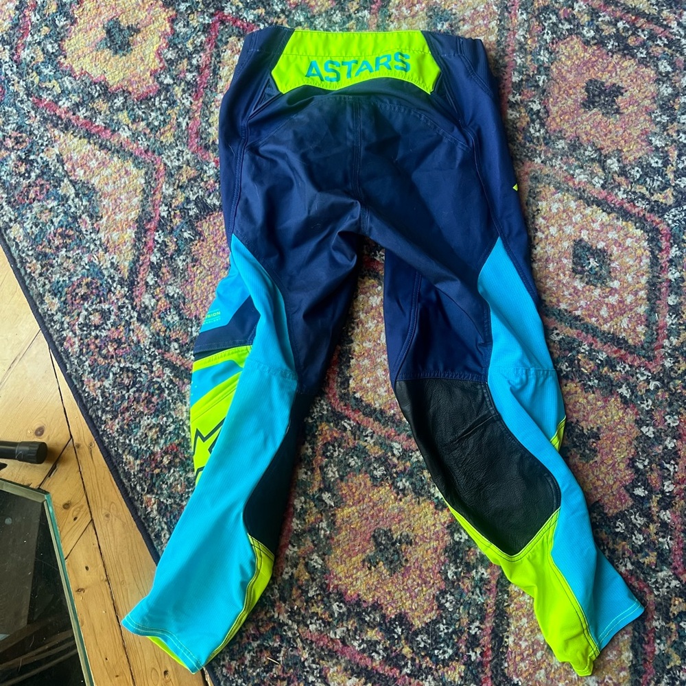 Pre-owned Alpinestars Youth Factory pants 32 - Picture 3 of 8